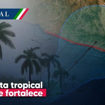 Tormenta tropical John se fortalece acercándose a las costas de Oaxaca