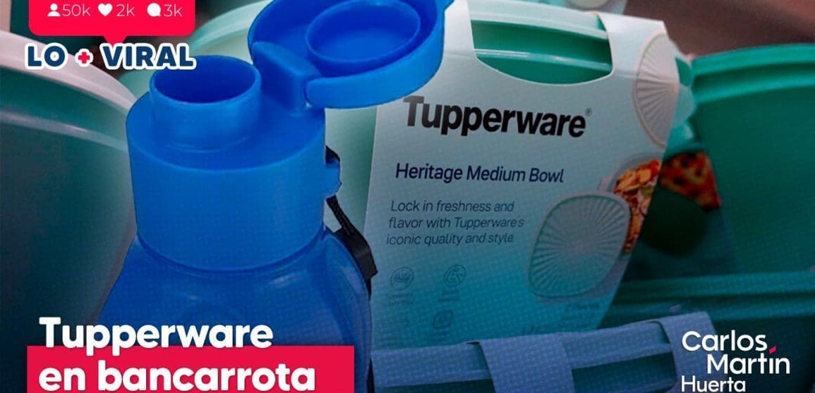 Tupperware se declara en bancarrota  