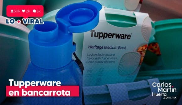 Tupperware se declara en bancarrota  