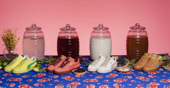 PUMA lanza tenis de aguas frescas; limón, jamaica, horchata y tamarindo