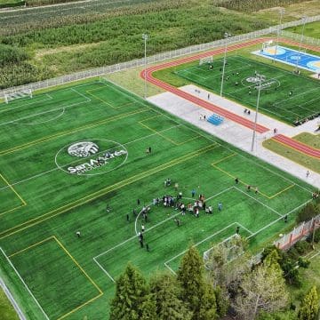 Inauguran nuevo deportivo en San Antonio Cacalotepec