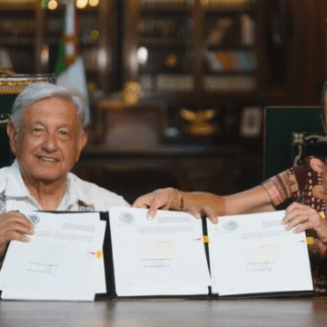 AMLO firma decreto sobre Reforma Judicial; ya fue publicada en el DOF