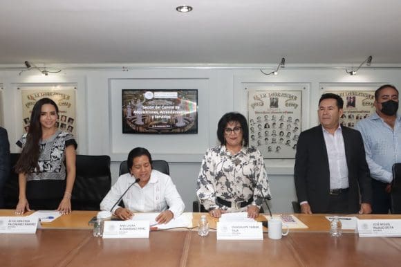 Se instala Comité de Adquisiciones, Arrendamientos y Servicios de la LXII Legislatura