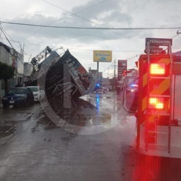 Lluvia deja afectaciones en la ciudad de Puebla, San Andrés Cholula y Santa Clara Ocoyucan