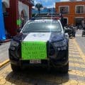 Policías y agentes viales toman la alcaldía de Izúcar de Matamoros