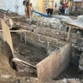 INAH localiza vestigios arquitectónicos de la antigua muralla del puerto de Veracruz