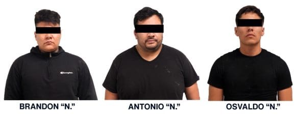 Policia Municipal de Puebla recupera dos vehículos robados con violencia; tres detenidos