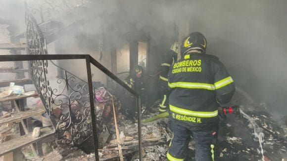 Explosión de gas en una vivienda en la alcaldía Coyoacán deja 12 lesionados