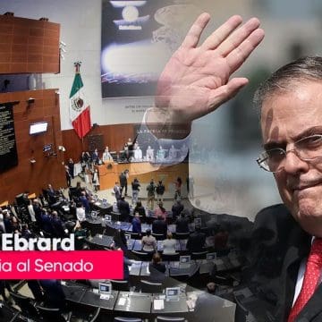 Senado avala licencia a Marcelo Ebrard