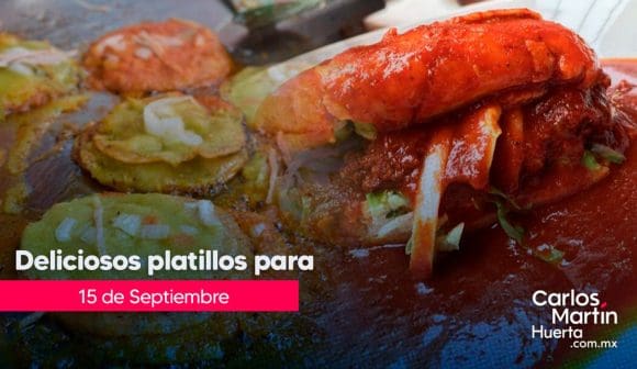 Lo que cenamos los mexicanos el 15 de Septiembre