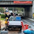 Agua de Puebla construye nueva línea de reforzamiento sobre la calzada Zavaleta para incrementar el abasto de agua