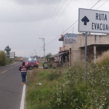 Mantiene gobierno estatal acciones preventivas del volcán Popocatépetl