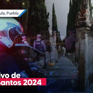 Arranca operativo Todo Santos 2024 en San Andrés Cholula