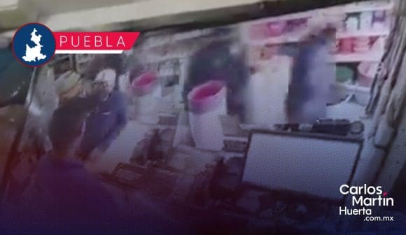 Asaltan negocio en la Central de Abasto de Puebla