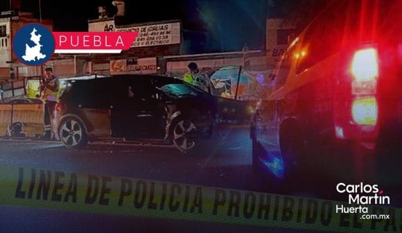 Atropellan y matan a hombre en la autopista México-Puebla