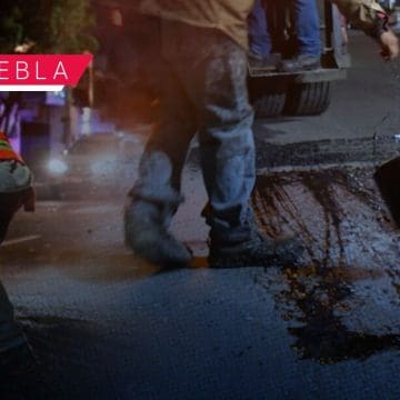 Habrá “Bacheo Nocturno” en Puebla capital; anunció Sergio Salomón