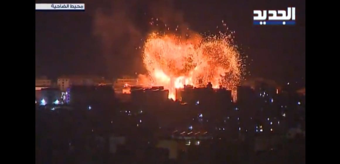 Israel bombardea el sur de Beirut