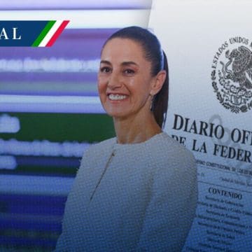 Claudia Sheinbaum recibe segunda notificación para bajar reforma judicial del DOF