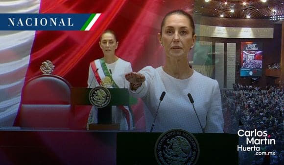 Momento histórico: llega la primera presidenta a México