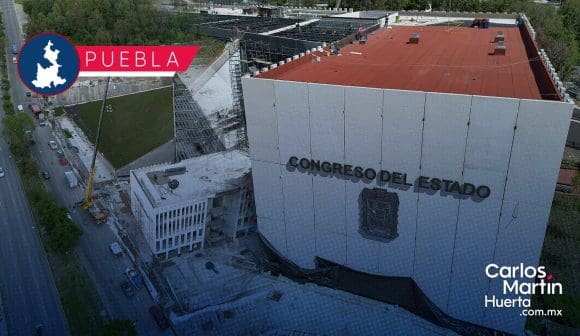 Congreso de Puebla lleva un avance del 95%: Céspedes Peregrina