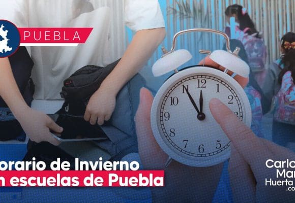 Portada Conoce cual será el horario de invierno 2024 en escuelas de Puebla CMH Llega el horario de invierno escolar a Puebla: Fechas y nuevos tiempos de entrada y salida
