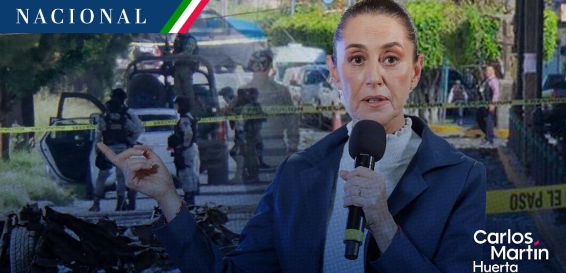 Descarta Claudia Sheinbaum que coches bomba en Guanajuato sean terrorismo