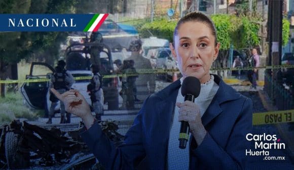 Descarta Claudia Sheinbaum que coches bomba en Guanajuato sean terrorismo