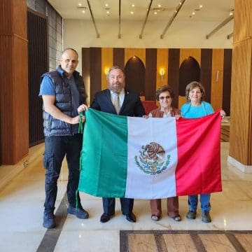 Se realiza cuarto vuelo humanitario para evacuar a personas mexicanas de Líbano