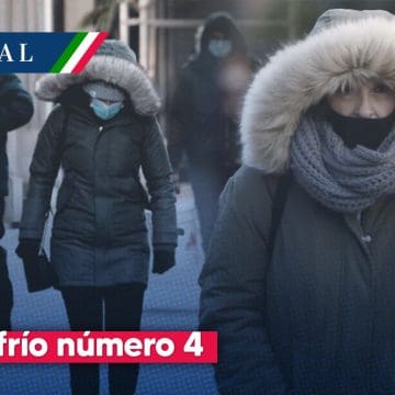 Frente frío número 4 ingresará este miércoles al país