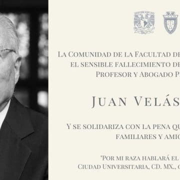 Murió Juan Velásquez, abogado de los expresidentes Echeverría, López Portillo y Salinas