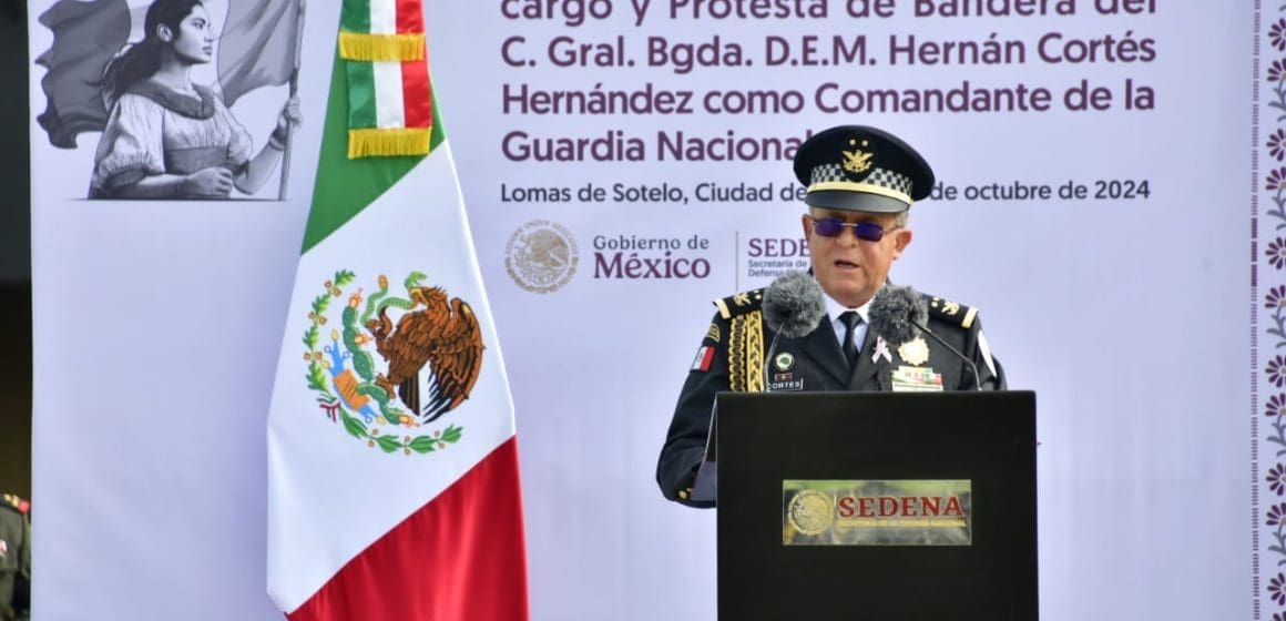 Sedena designan a comandante interino de la Guardia Nacional