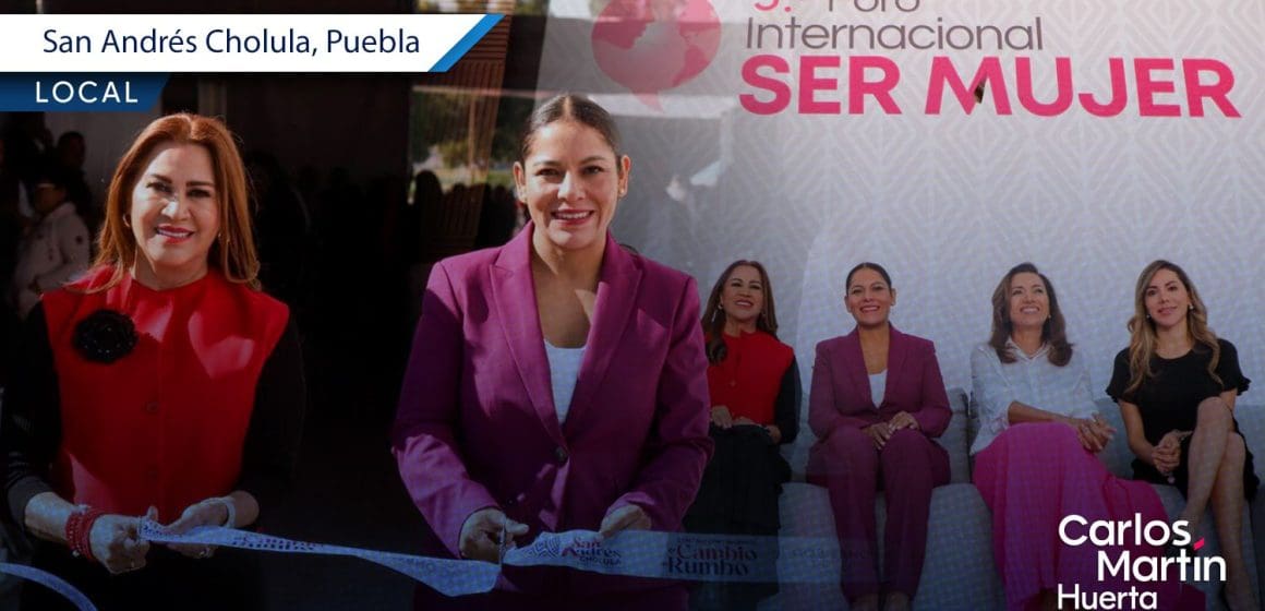 Inaugura Lupita Cuautle 5to Foro Internacional Ser Mujer