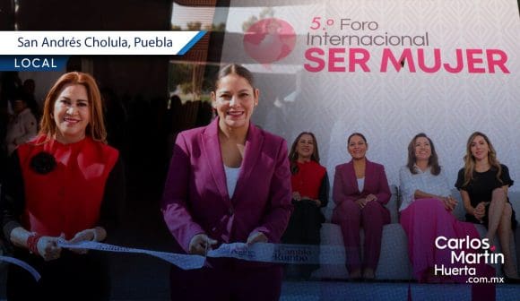 Inaugura Lupita Cuautle 5to Foro Internacional Ser Mujer