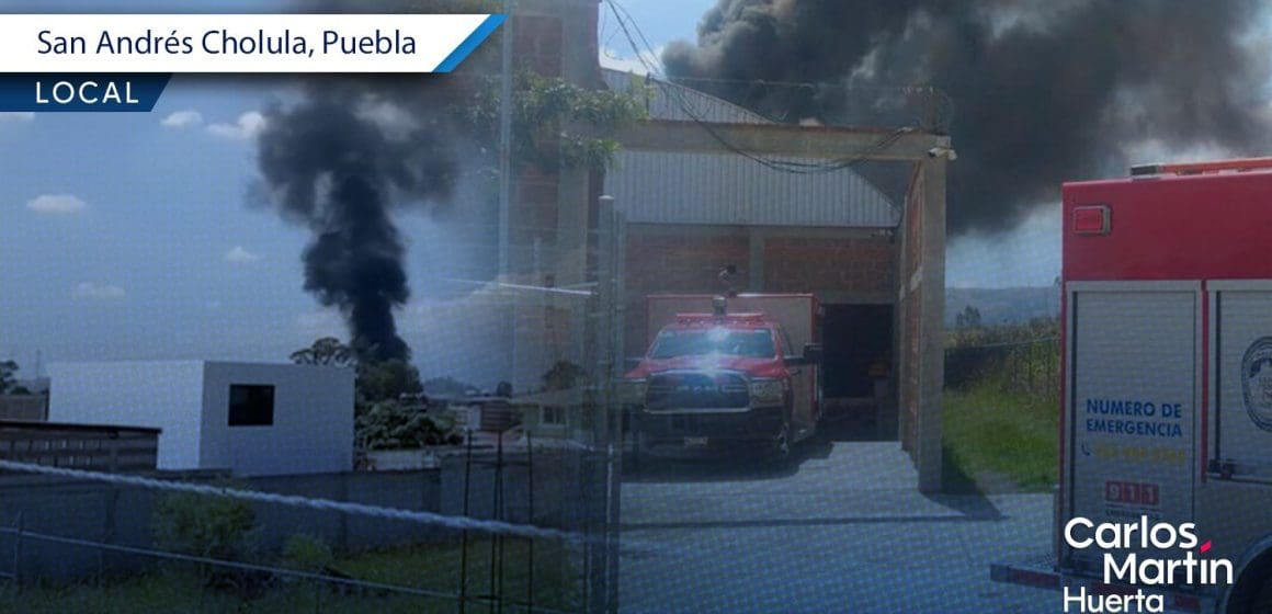 Otra vez se incendia fábrica de aceites en Acatepec