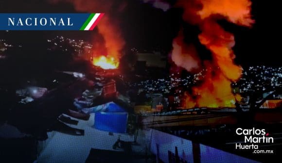 Incendio consume locales del mercado Central de Acapulco