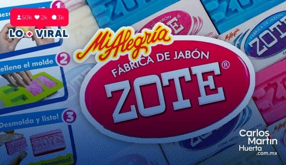 Lanzan Fábrica de Jabón Zote “Mi Alegría”