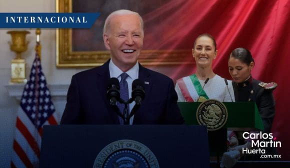 Biden felicita a Sheinbaum; ofrece trabajar por un futuro próspero