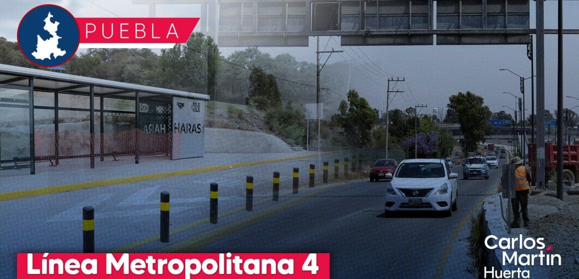 Línea Metropolitana 4 estará funcionando a finales de noviembre: Infraestructura      