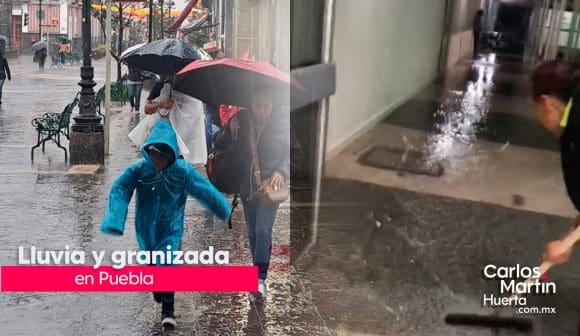 Lluvia y granizada inundan los hospitales del Sur y de la Mujer