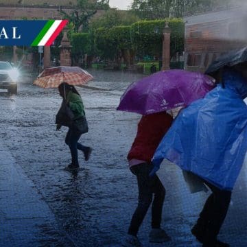 Prevén lluvias puntuales fuertes en estados del oriente y sureste del país