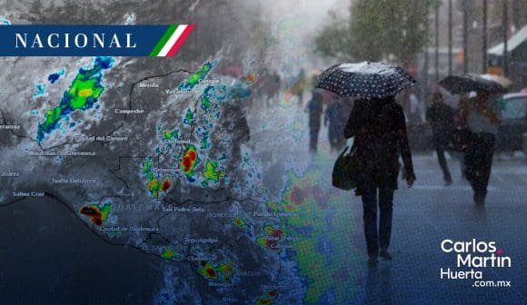 Hoy inicia temporal de lluvias en el sureste de México