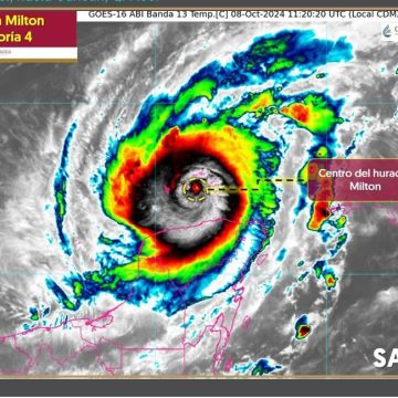 Milton se degrada a categoría 4 muy cerca de las costas de Yucatán