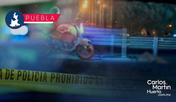 Motociclista protagoniza accidente en la Autopista México-Puebla; está grave