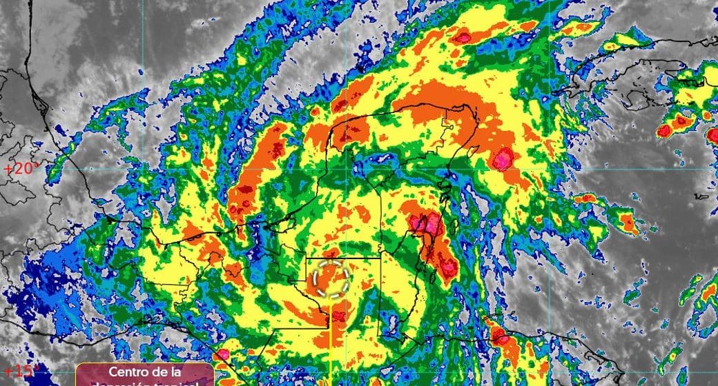 ‘Nadine’ se degrada a depresión tropical