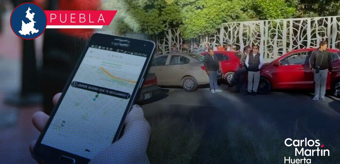 Operadores de Uber y Didi se inconforman por bajas tarifas e inseguridad en Puebla