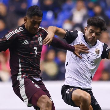 Selección Mexicana empató con el Valencia en el Cuauhtémoc