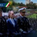 Fuerzas Armadas y Guardia Nacional realizan salutación a la presidenta Claudia Sheinbaum