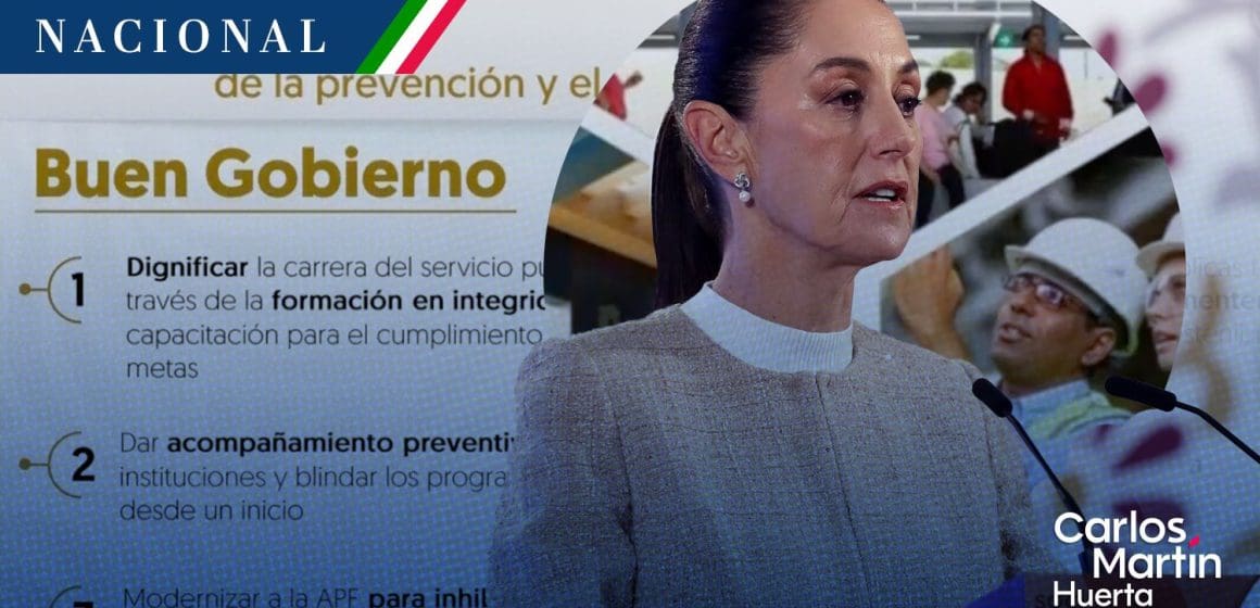 Sheinbaum presenta la nueva Secretaría Anticorrupción