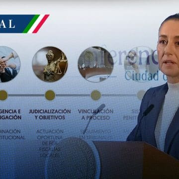 Presentan Estrategia de Seguridad para México basada en cuatro ejes