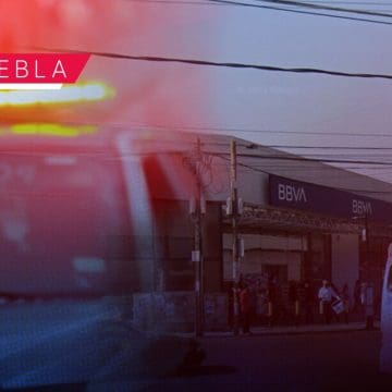 Sujetos armados asaltan Bancomer de la Central de Abastos